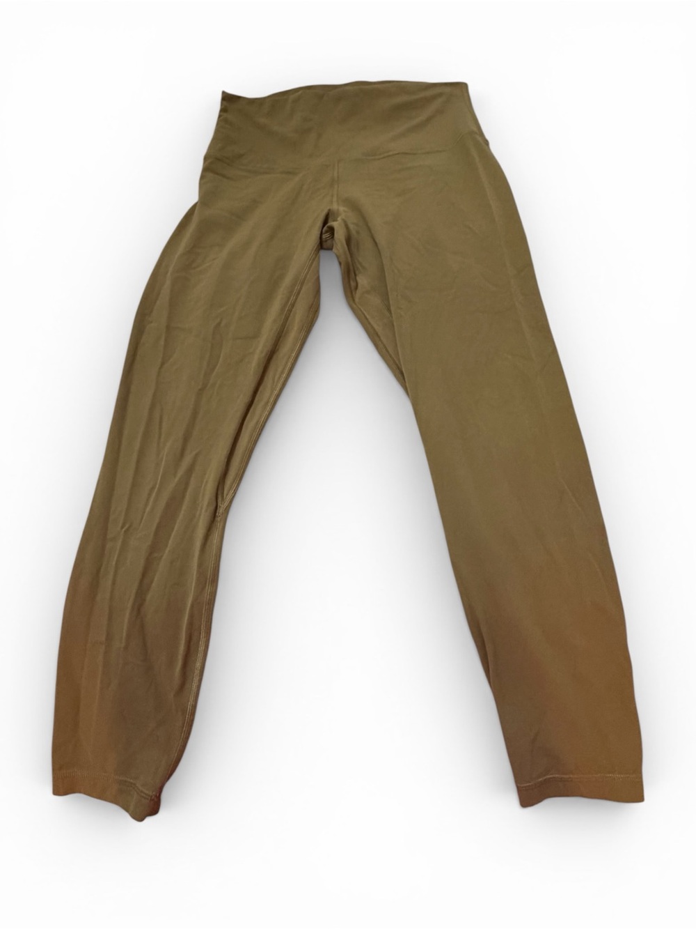 lululemon athletica Olive/Tan High-Waist Leggings Size 10